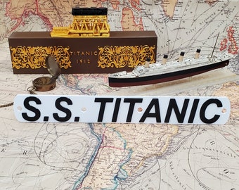 Titanic Rettungsboot Plakette Tatsächliche Größe 1:1 Replica