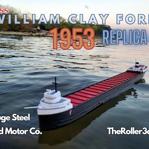 WILLIAM CLAY FORD 1953 Model High Detail 1 Foot in Length