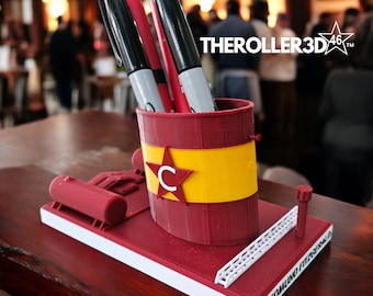 SS EDMUND FITZGERALD Funnel Pen Pot by TheRoller3d, Desk or Table Accessory