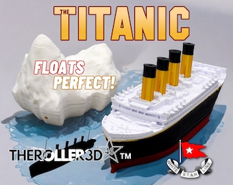 Vasca da bagno galleggiante Titanic di TheRoller3d - Giocattolo Titanic testato e approvato dai bambini!