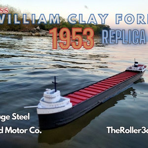 WILLIAM CLAY FORD 1953 Model High Detail 1 Foot in Length