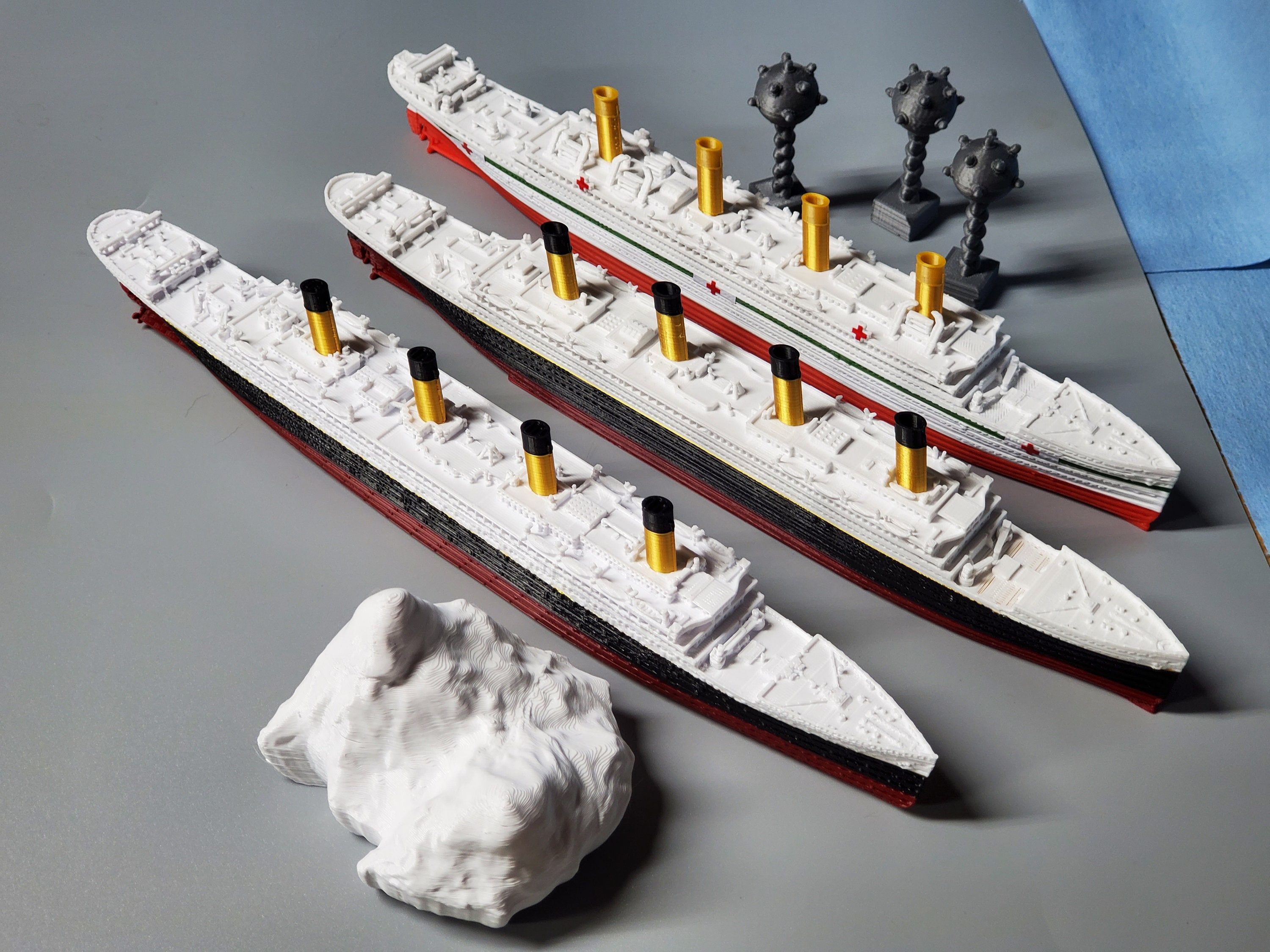 3 Ship Bundle 1ft RMS Titanic HMHS Britannic RMS Olympic Plus - Etsy