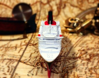 クイーンエリザベス2号モデル 全長1フィート - Etsy 日本