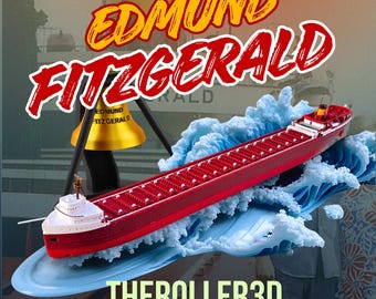 Edmund Fitzgerald 50th Anniversary Collector's Model 1 Ft in