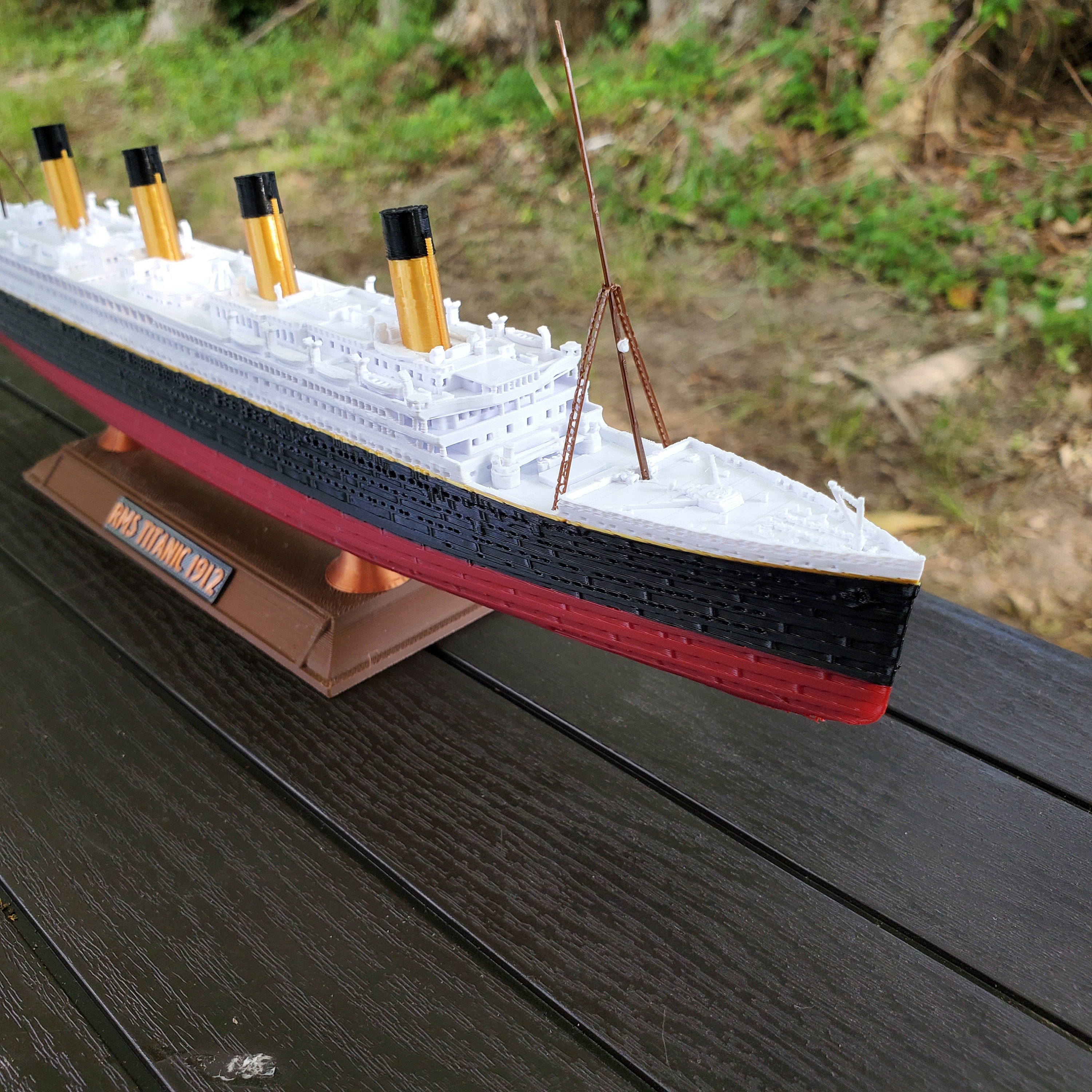 RMS タイタニック号模型、1:900スケール、コレクターズシリーズ