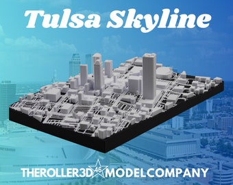 Innenstadt von Tulsa Skyline