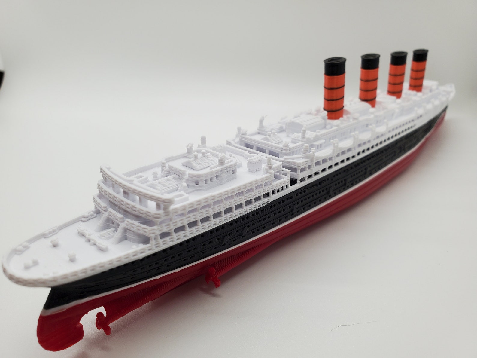 RMS Lusitania Model 1 Foot in Length Highly Detailed Replica Etsy