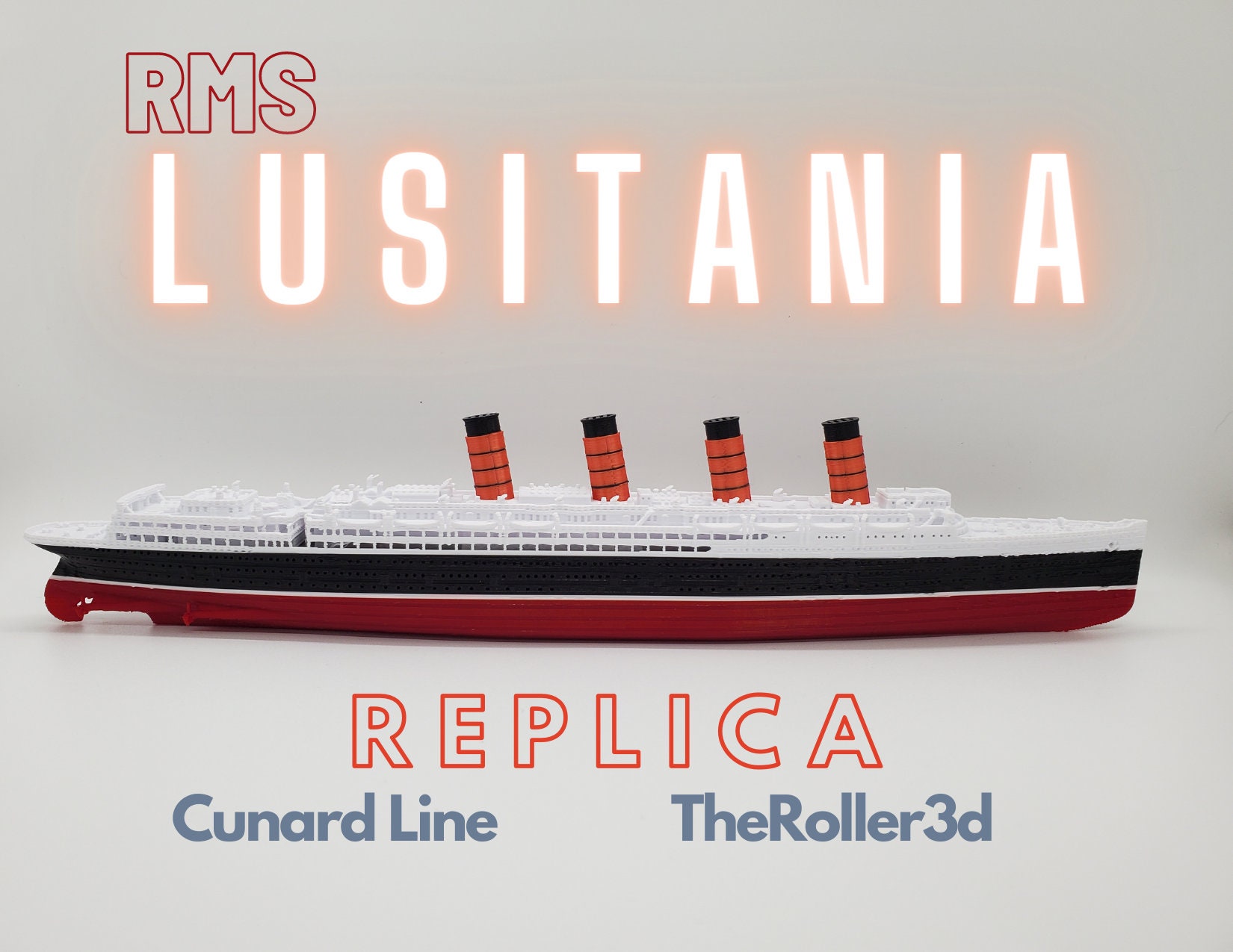 Hundimiento Del Rms Lusitania Fecha De Inicio RMS Lusitania Modelo de 1 pie de largo réplica altamente - Etsy España