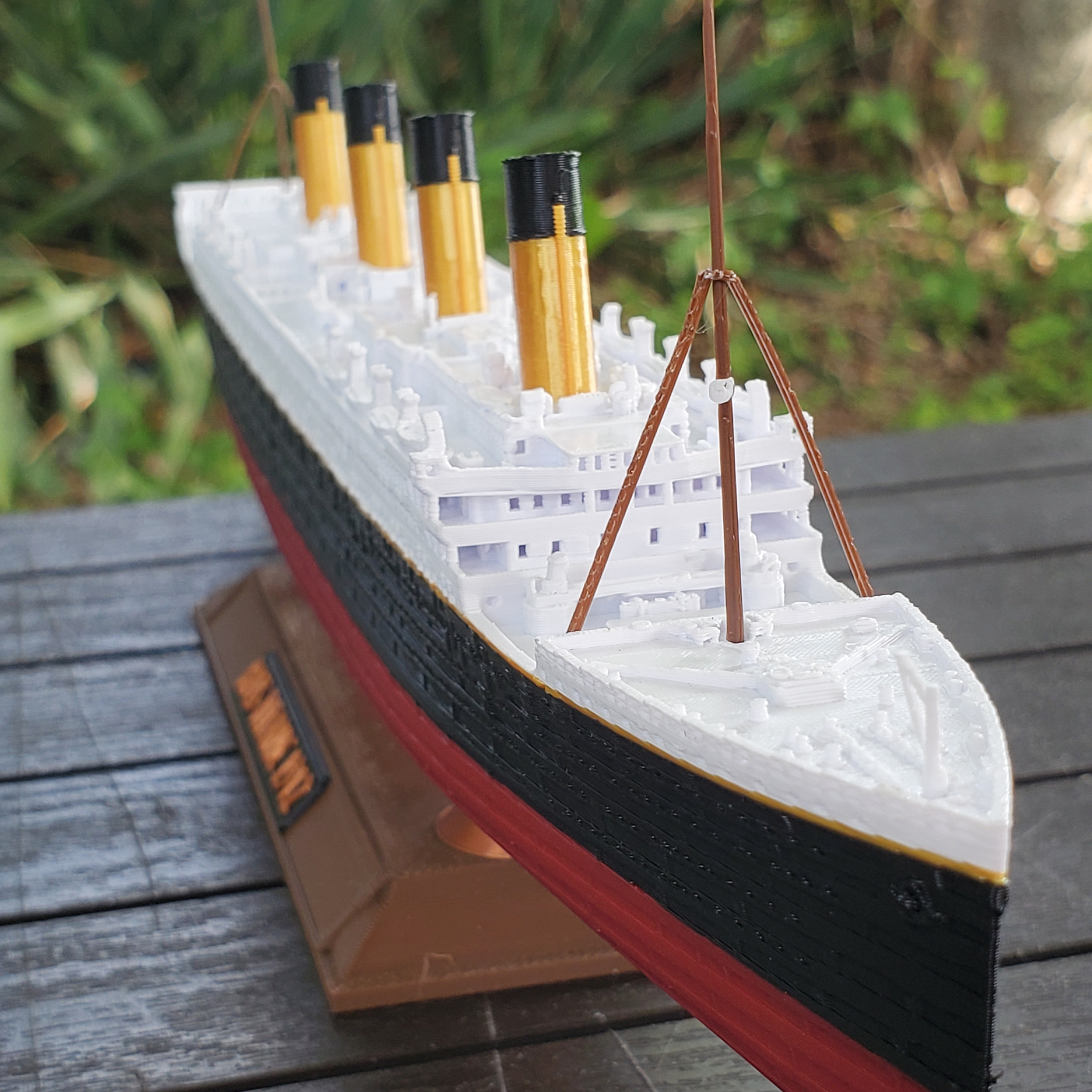 RMS タイタニック号模型、1:900スケール、コレクターズシリーズ