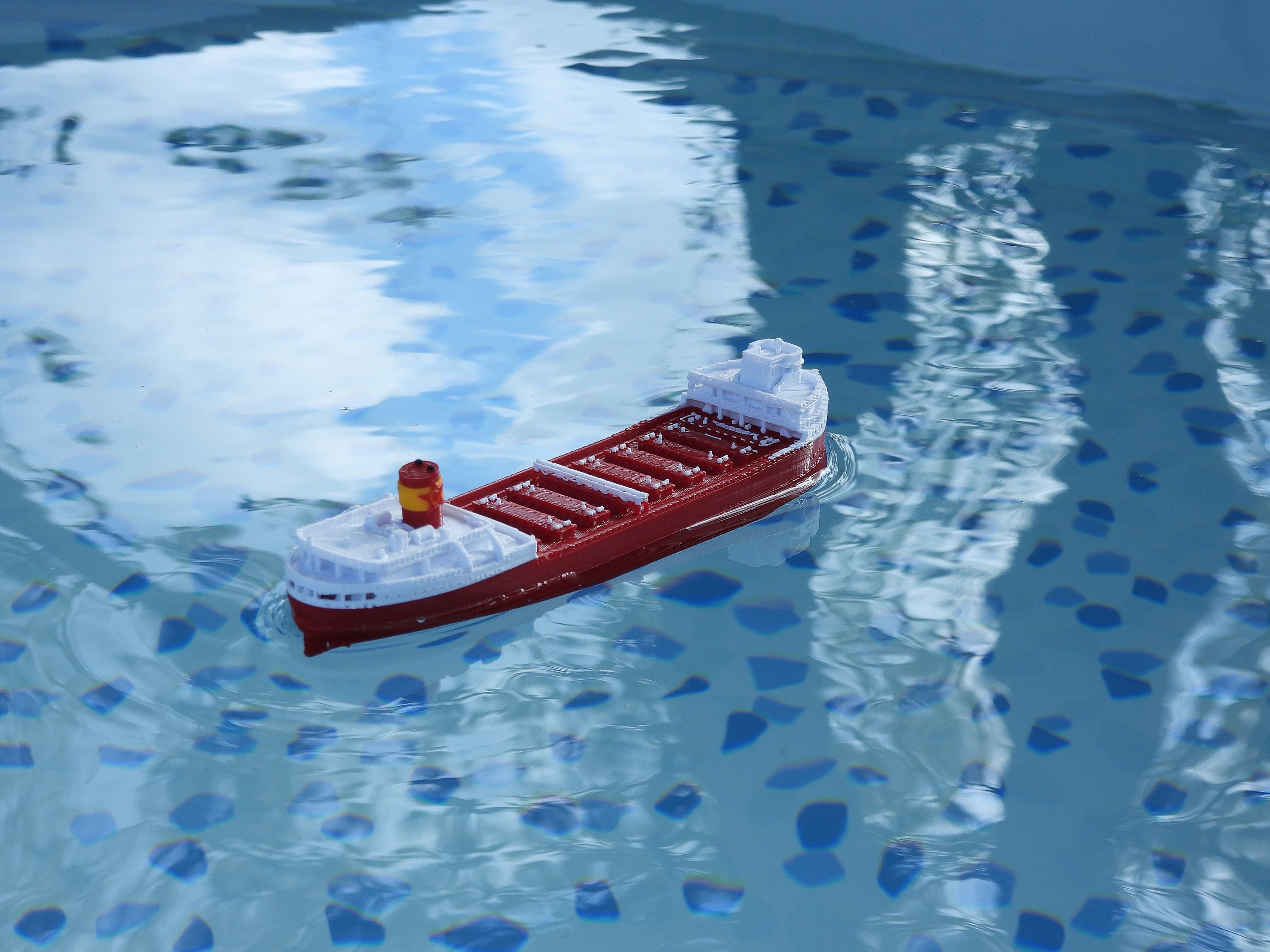 TheRoller3d 製 SS EDMUND FITZGERALD チャビー バスタブ ボート TheRoller3d 製 SS EDMUND FITZGERALD チャビー バスタブ ボート