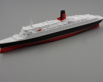 クイーンエリザベス2号モデル 全長1フィート - Etsy 日本