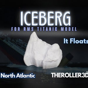 Floating Iceberg for RMS Titanic Model