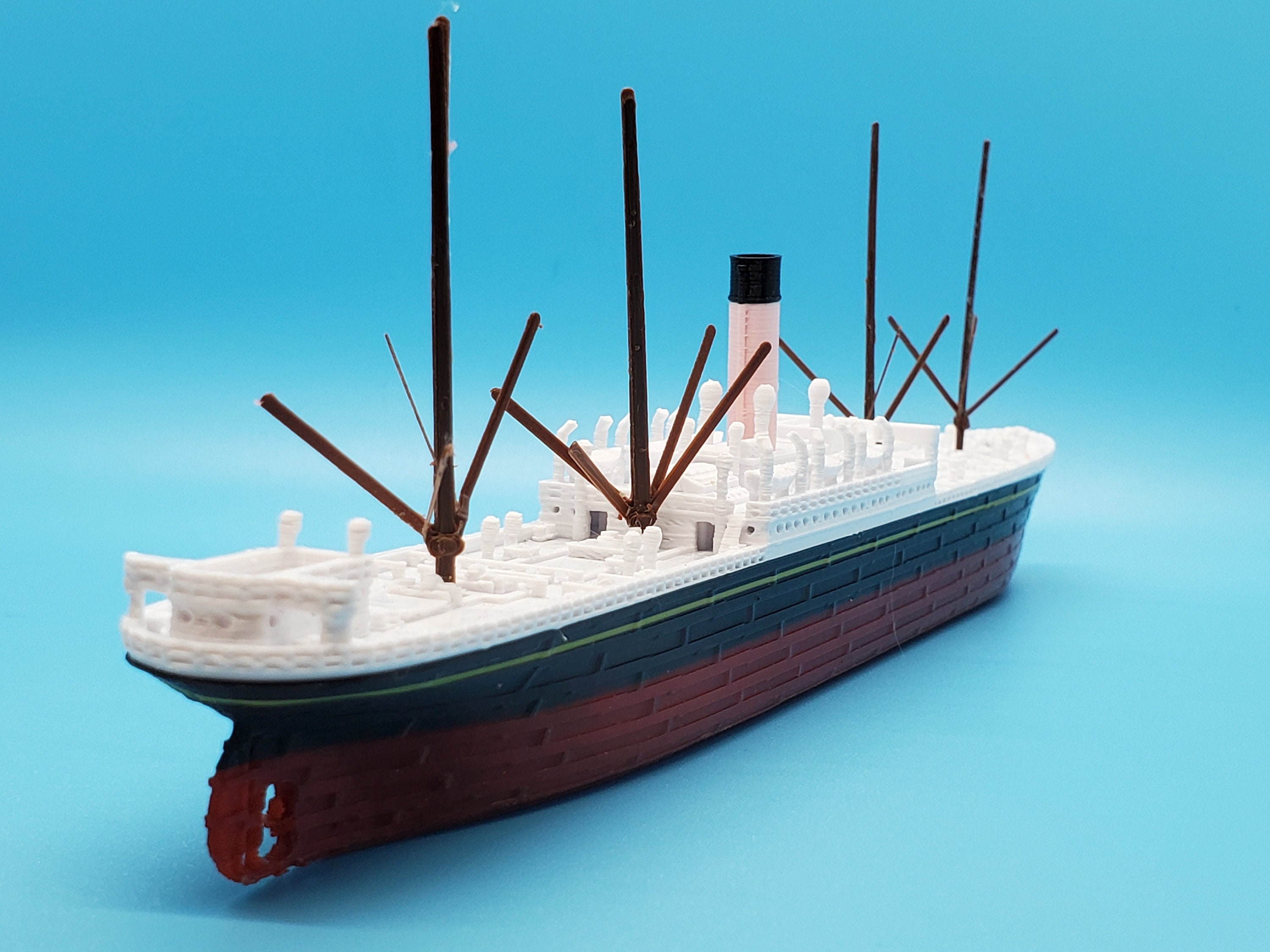 Hundimiento Del Rms Lusitania Fecha De Inicio SS Californian Modelo 1 pie de largo - Etsy España