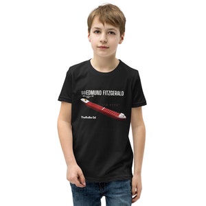 Edmund Fitzgerald Youth Short Sleeve T-Shirt