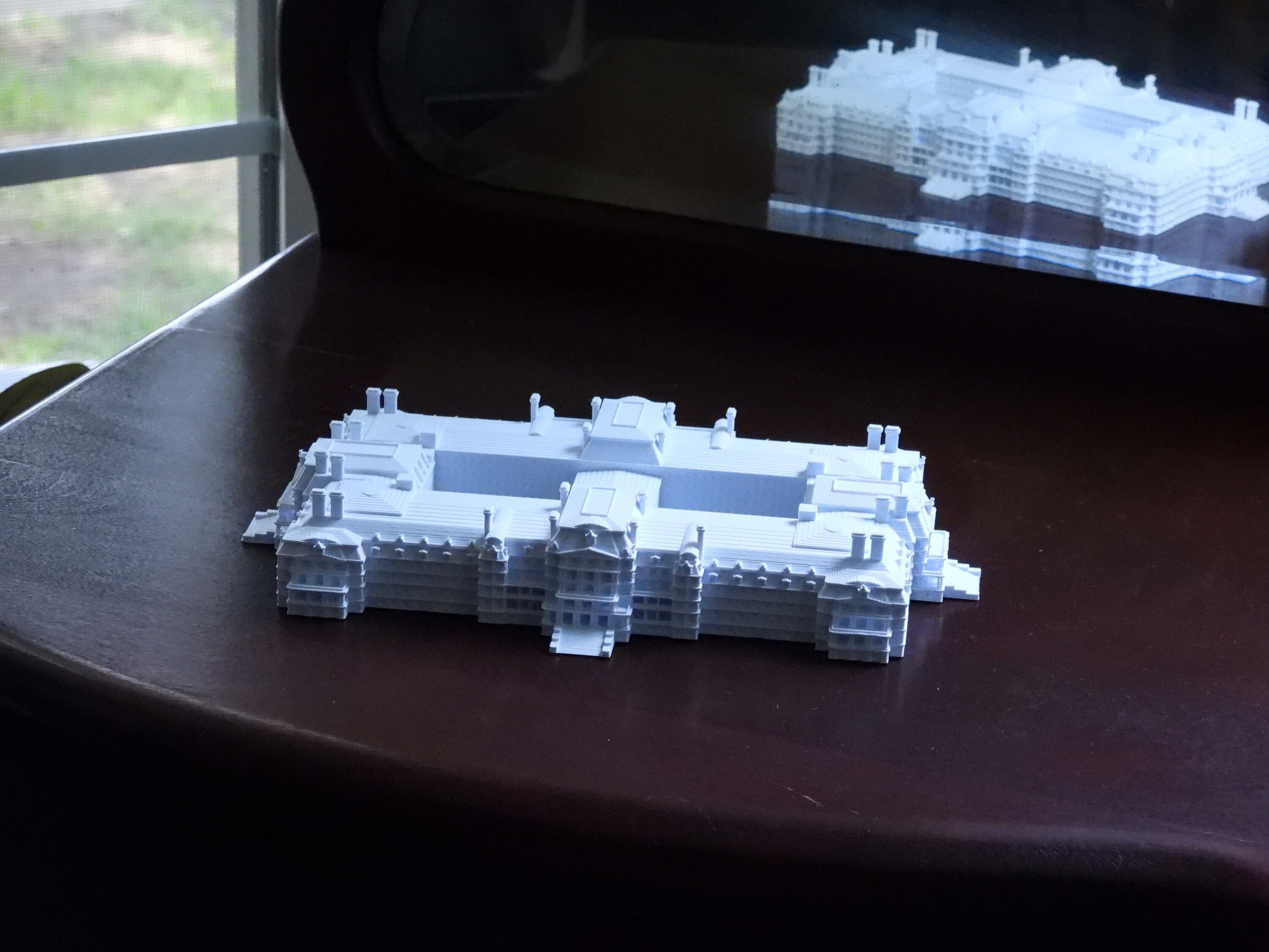 アイゼンハワー行政府ビル　ペーパークラフト Eisenhower Executive Office Building - Etsy