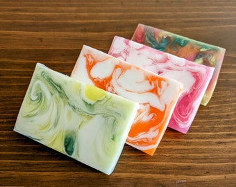 Handmade Citrus Soap Bars - All Natural Essential Oils