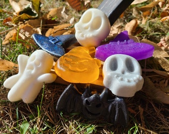 Halloween Soap Bar Variety Pack - Mystery Bag or Choose - Essential Oil Soaps
