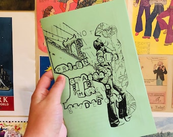 pas le guide du musée de votre conservateur prétentieux | zine de musée, zine numérique, zine interactif, zine radical