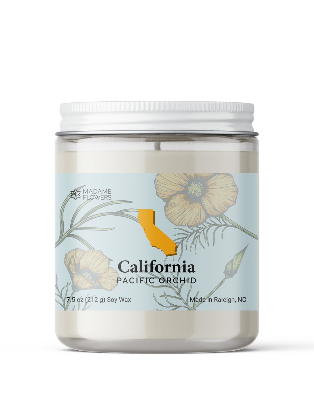 California Candle Los Angeles San Francisco Gift Homesick Etsy