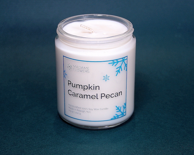 Holiday Gift Box Set Holiday Decor Coworker Gift Pumpkin Caramel Holiday Candle Christmas Ready To Ship Gift
