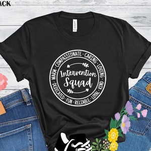 Intervention Squad Shirt: Teacher Specialist T-Shirt