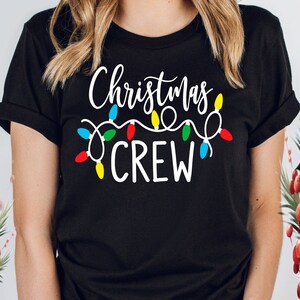 Christmas Crew Shirt: Matching Family Christmas Party Shirts