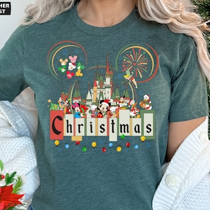 Christmas Mouse & Friends Shirt: Magic Kingdom Family Tee