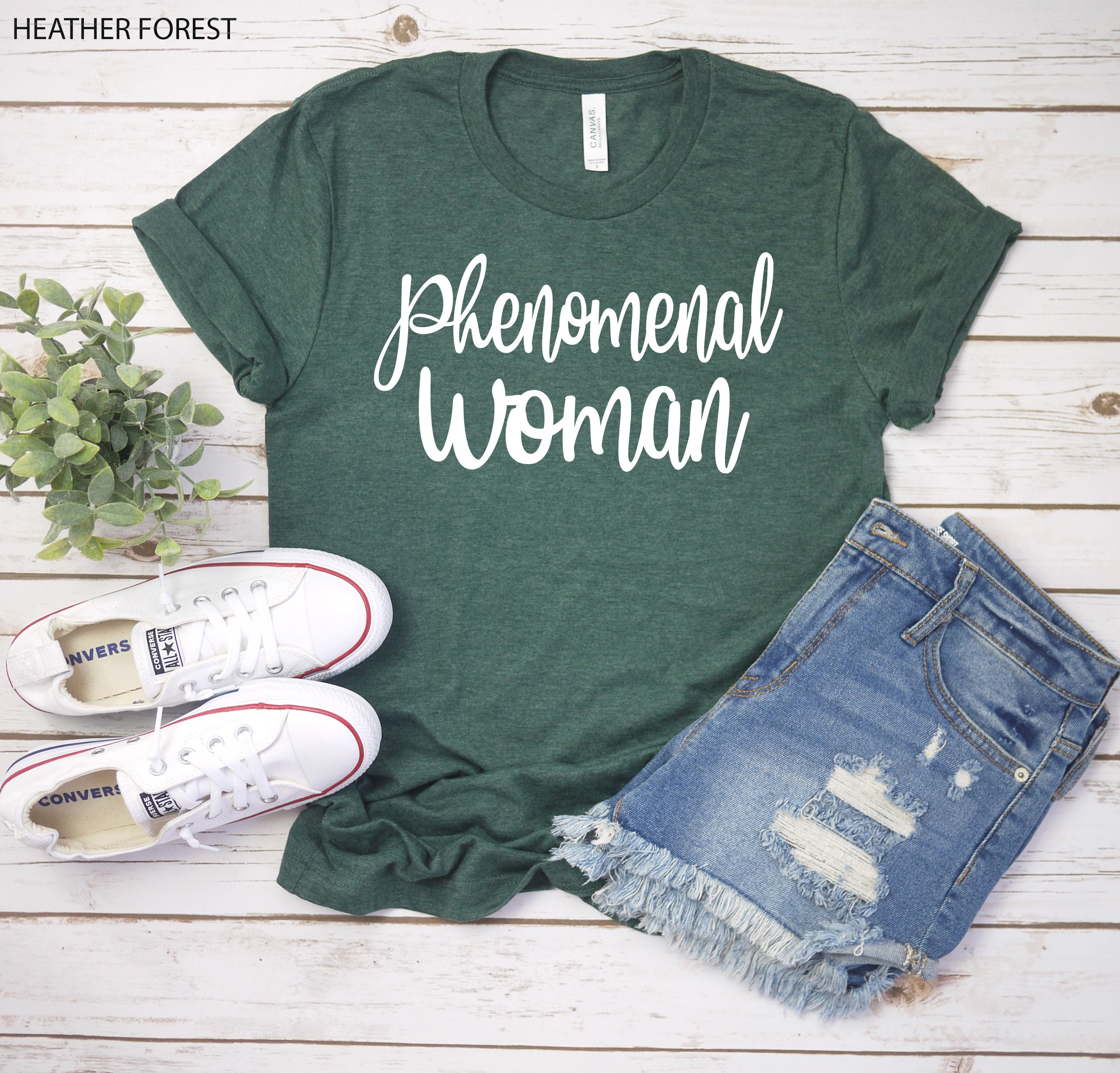 Phenomenal Woman Shirt Phenomenal Woman Tee Birthday | Etsy