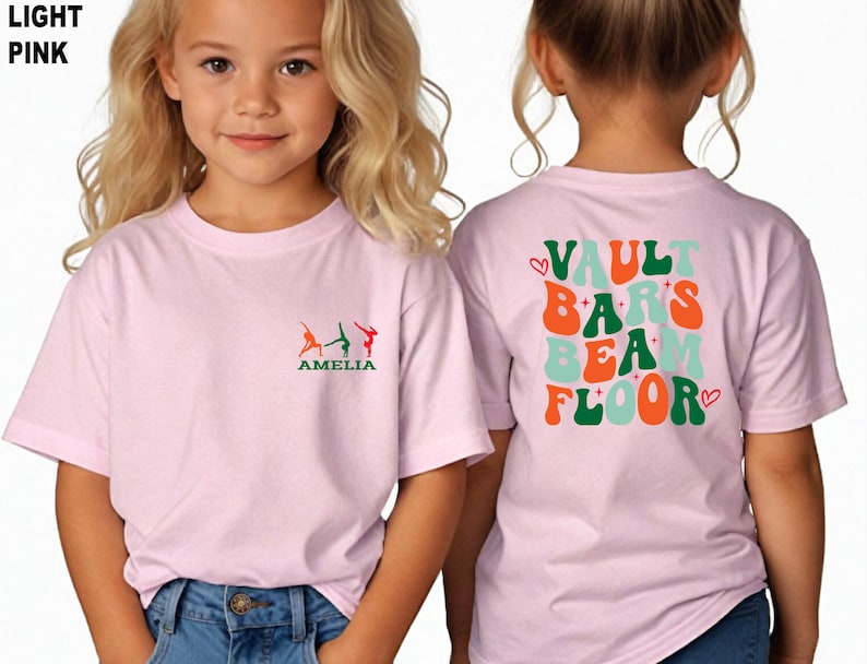 Sudadera con capucha juvenil de gimnasia personalizada: salto, barras y viga imagen 5