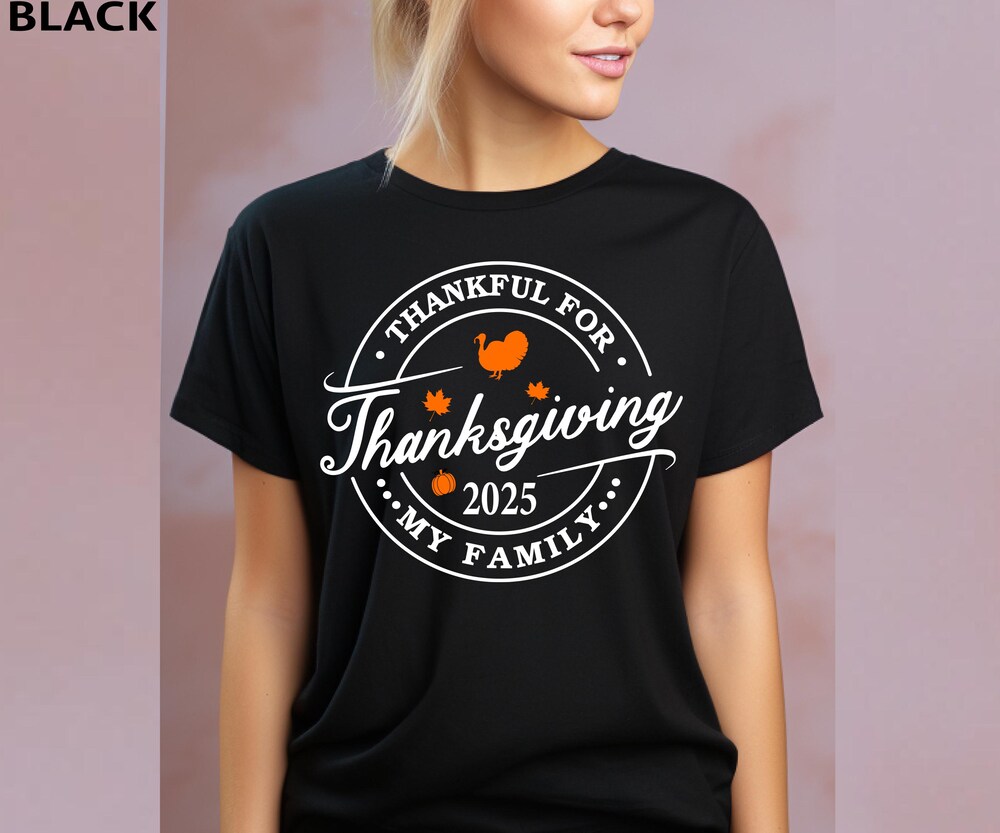 Thanksgiving, Matching Shirt, Pumpkin Shirt, Thanksgiving Shirts,Thankful For Thanksgiving Shirt, Autumn Shirt, Family Shirt, Fall Shirt Onlyshirt