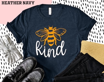 Be Kind Bee Graphic Tee, Teacher Gift, Mom Shirt