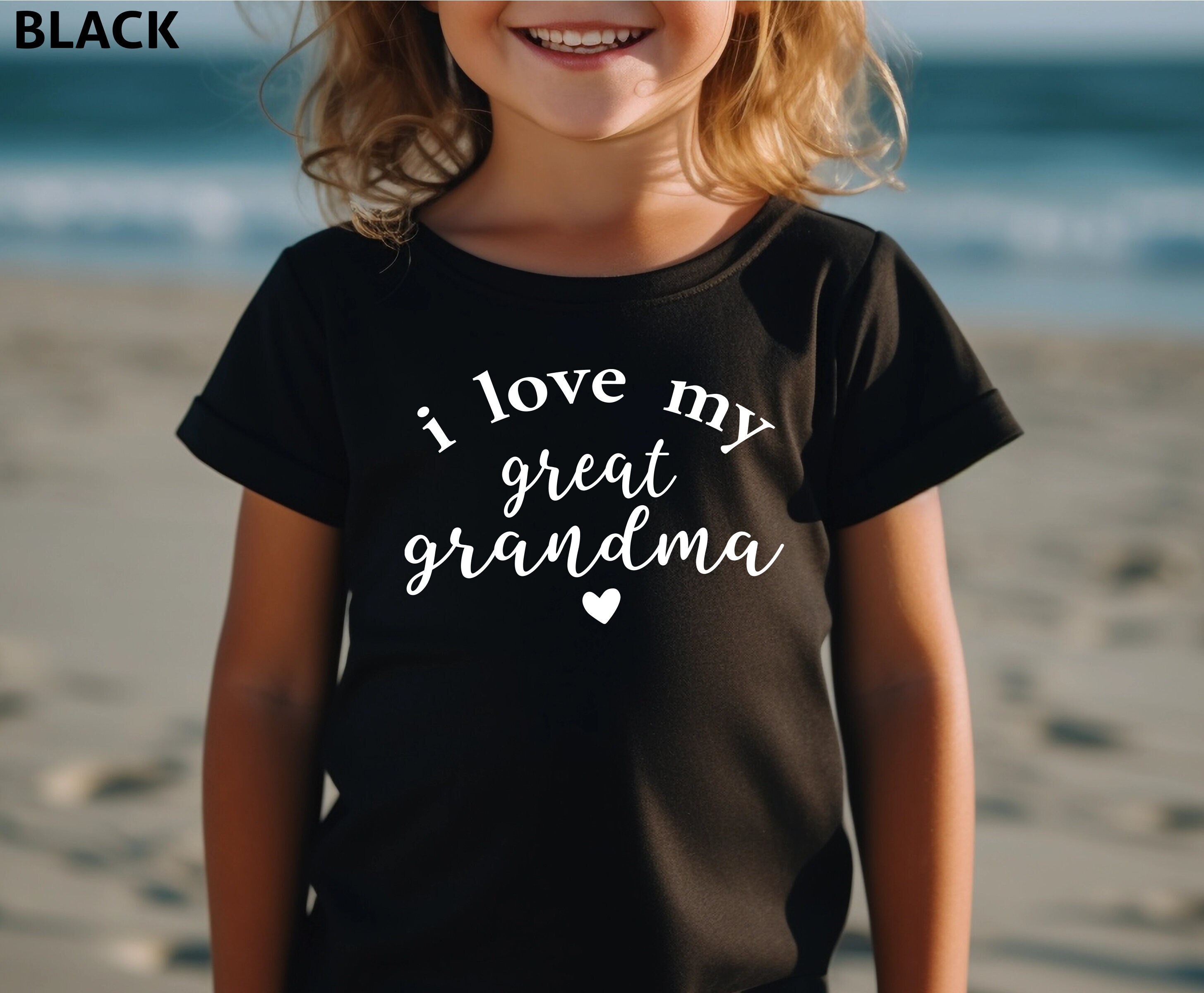 T-shirt 'Only Grandma Understands Me' - Plusieurs Couleurs Et Tailles (6 Mois à L 14-16) - Neuf Sans étiquettes
