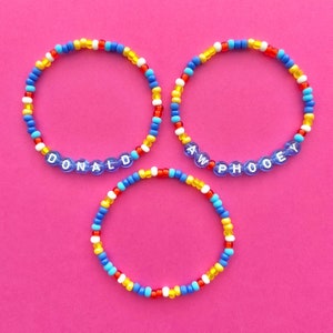 Donald Duck Aw Phooey Beaded Bracelets