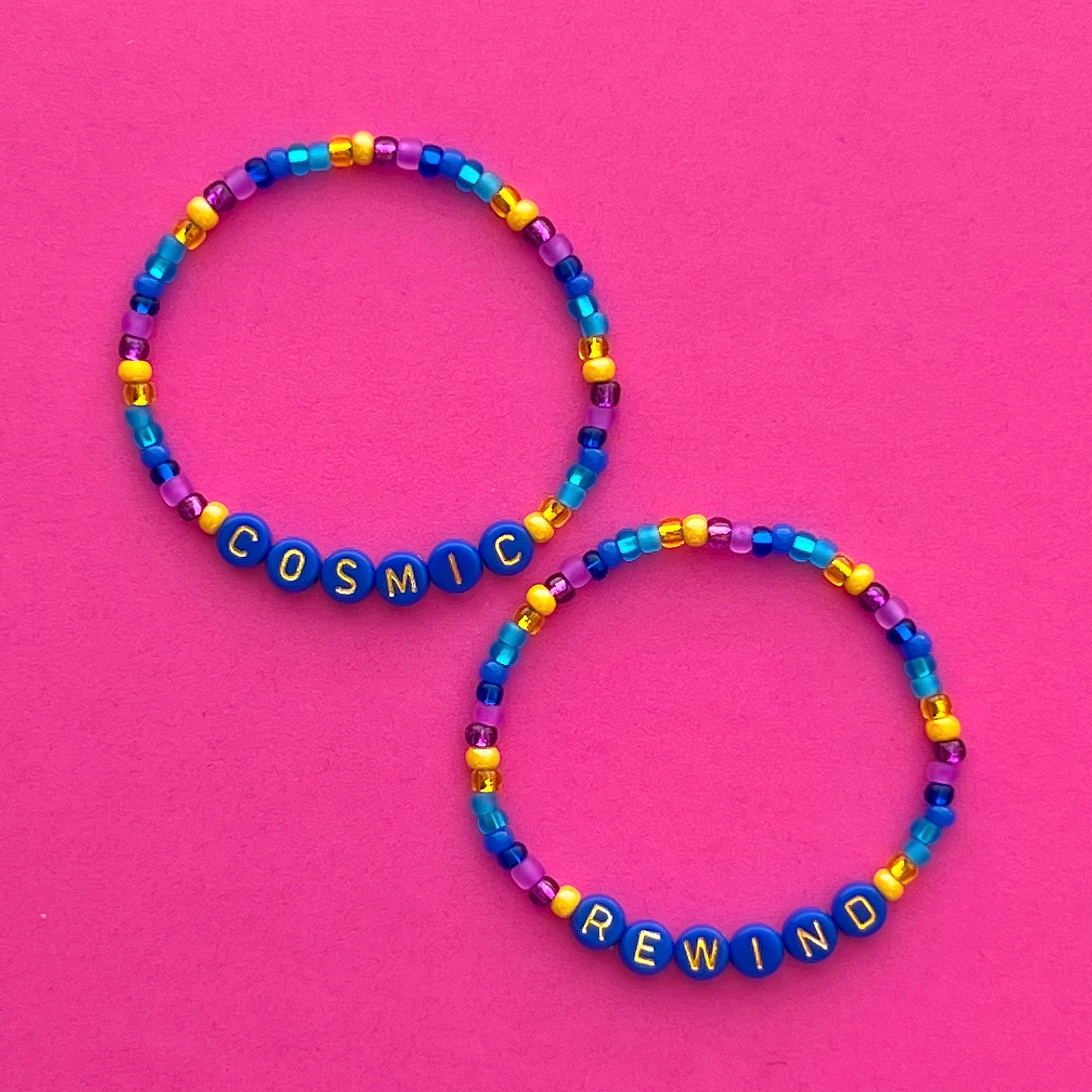Guardians of the Galaxy Cosmic Rewind Beaded Bracelets - Etsy