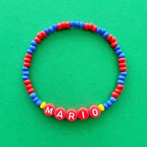 Super Mario Beaded Bracelet