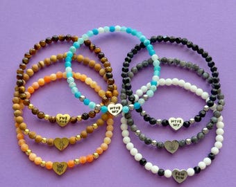 I Heart Star Wars Lothcat Chopper Darth Vader Yub Nub Pew Pew MTFBWY Beaded Bracelets
