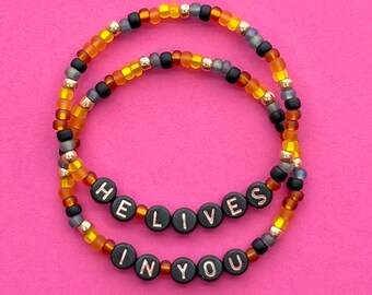 Lion King He Lives In You Beaded Bracelets