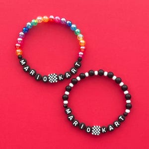 Mario Kart Midi Bubble Beaded Bracelet