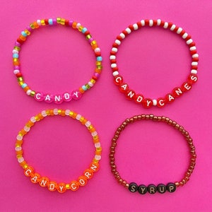 Elf Food Groups Beaded Bracelets