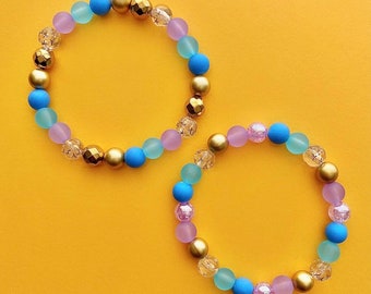 WDW 50th Anniversary BubbleYay Beaded Bracelets