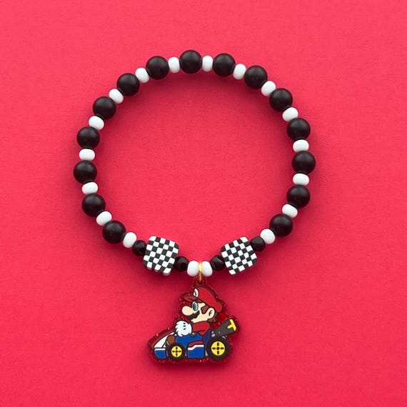 マリオカート レーサー ミディバブルビーズブレスレット - Etsy 日本