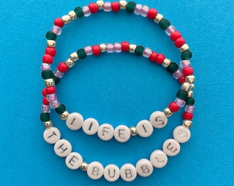 Ariel de kleine zeemeermin Life Is The Bubbles-armband met kralen