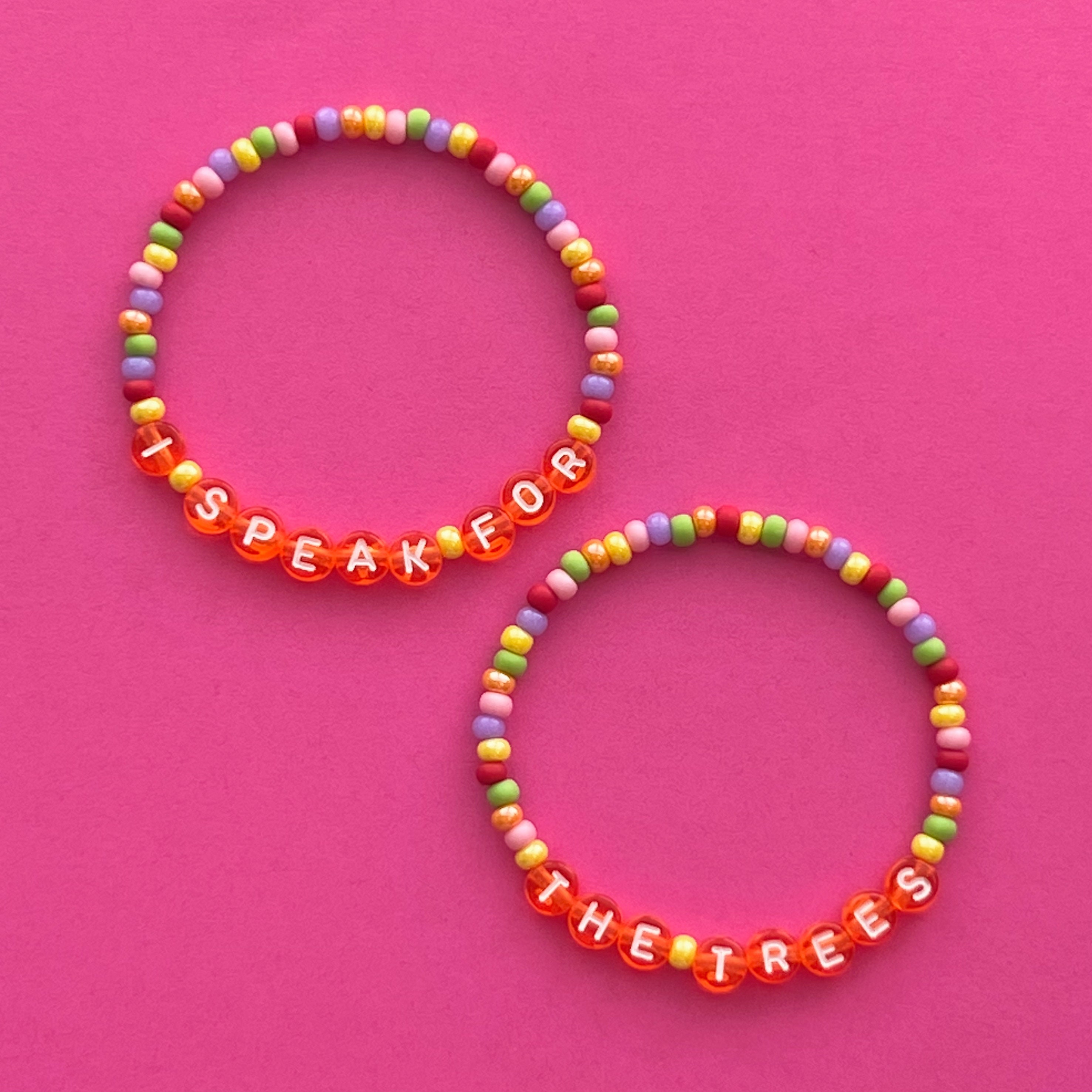 Dr. Seuss the Lorax I Speak for the Trees Beaded Bracelets - Etsy