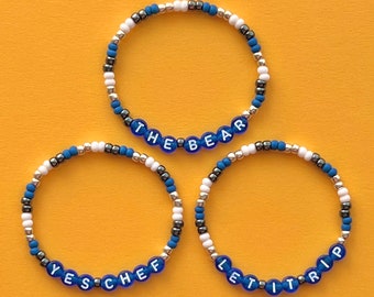 The Bear / Yes Chef / Let It Rip Beaded Bracelets