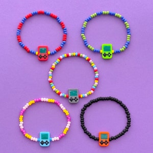 Game Boy Beaded Bracelet