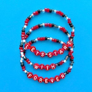 Twilight Let’s Start With Forever Beaded Bracelets