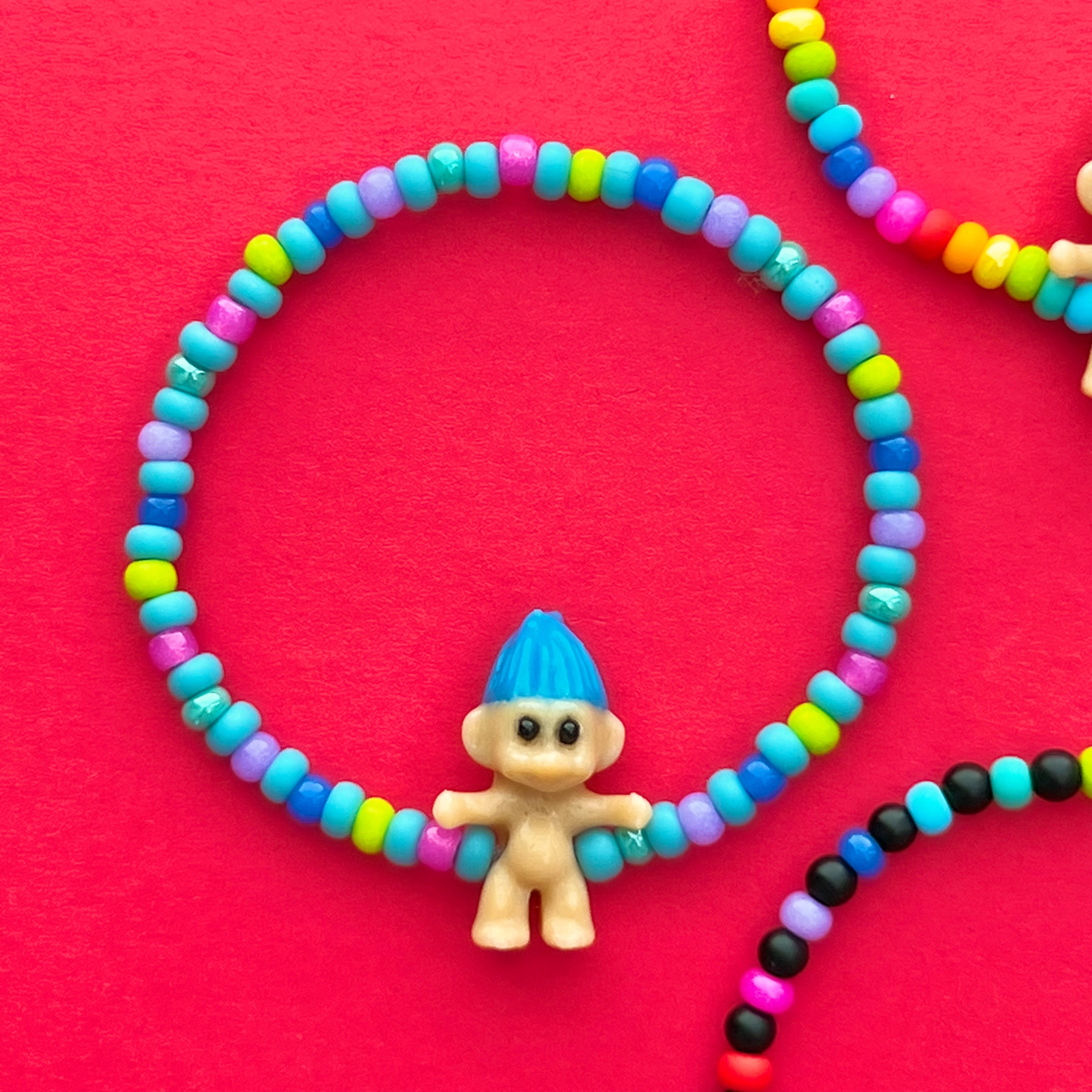 Joy Toy – Bracelet Et Collier Trolls – Bijoux Fantaisie – Set Métal – Dès 3 Ans