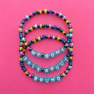 Encanto We Don’t Talk About Bruno Beaded Bracelets