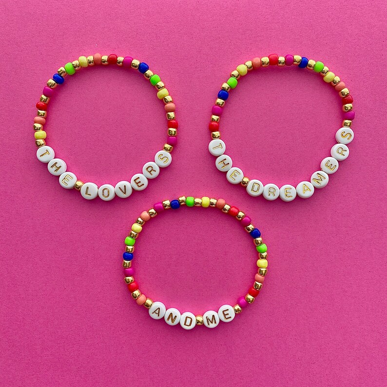 The Muppets Rainbow Connection The Lovers The Dreamers And Me Beaded Bracelets