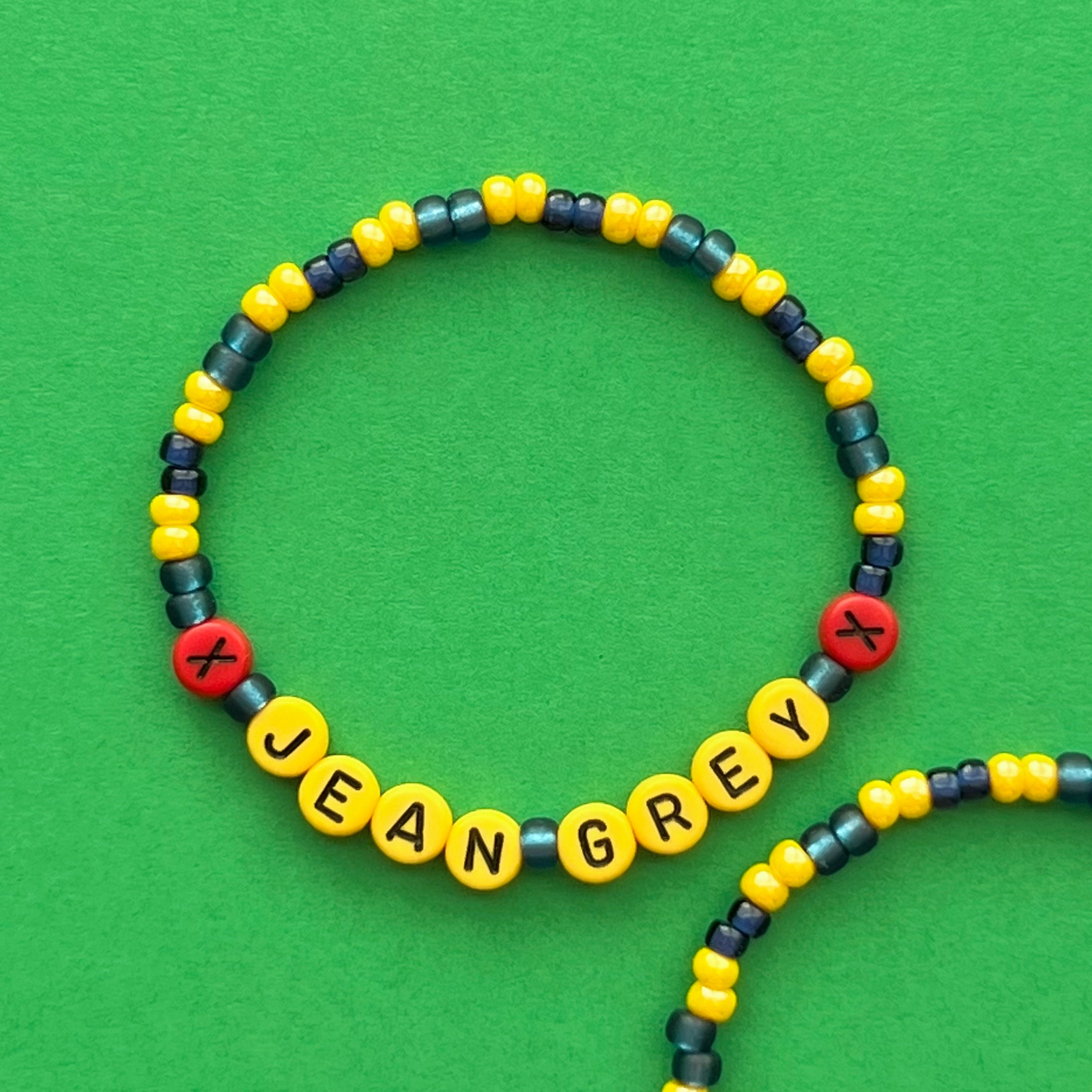 X-men Jean Grey Beaded Bracelets - Etsy